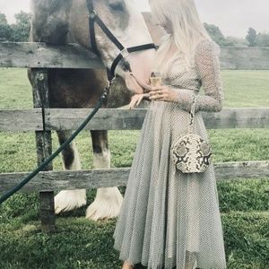 ZIMMERMANN Tempest Ballet Dress Buff  Black Dot Z1